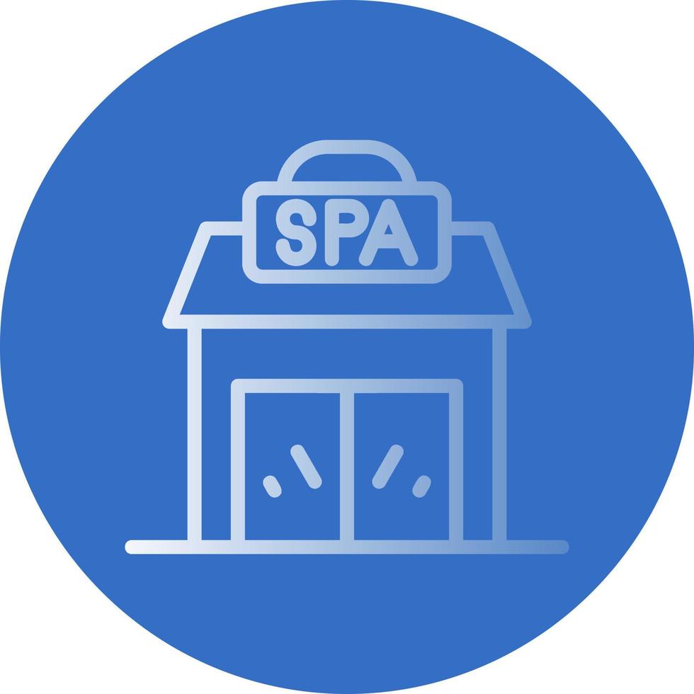 Spa Center Vector Icon Design