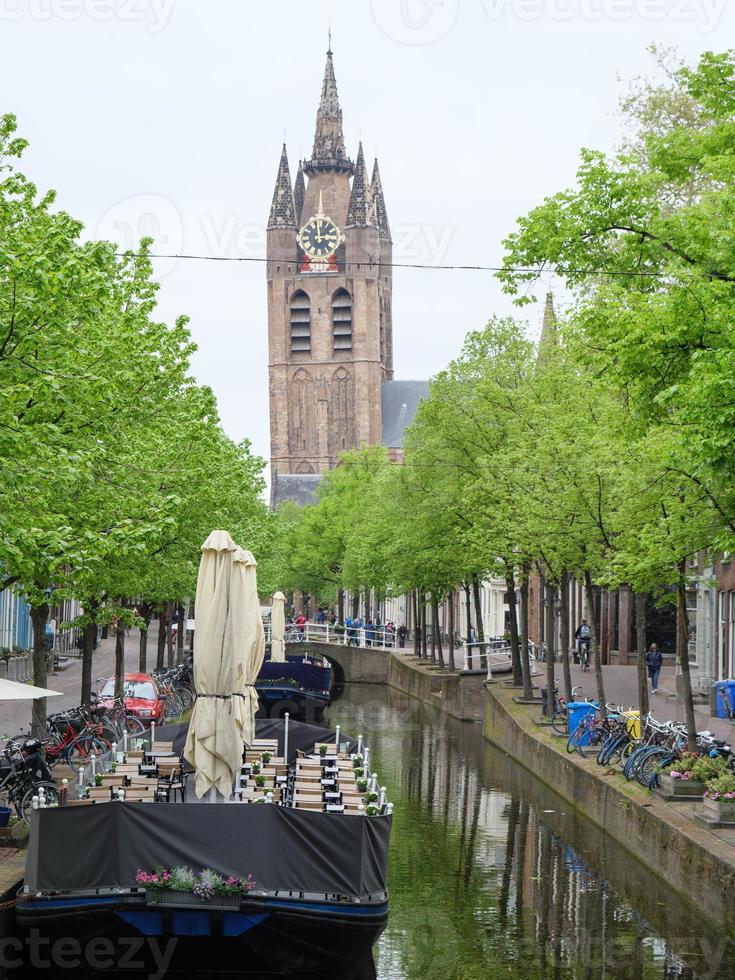 delft city in the nehterlands photo