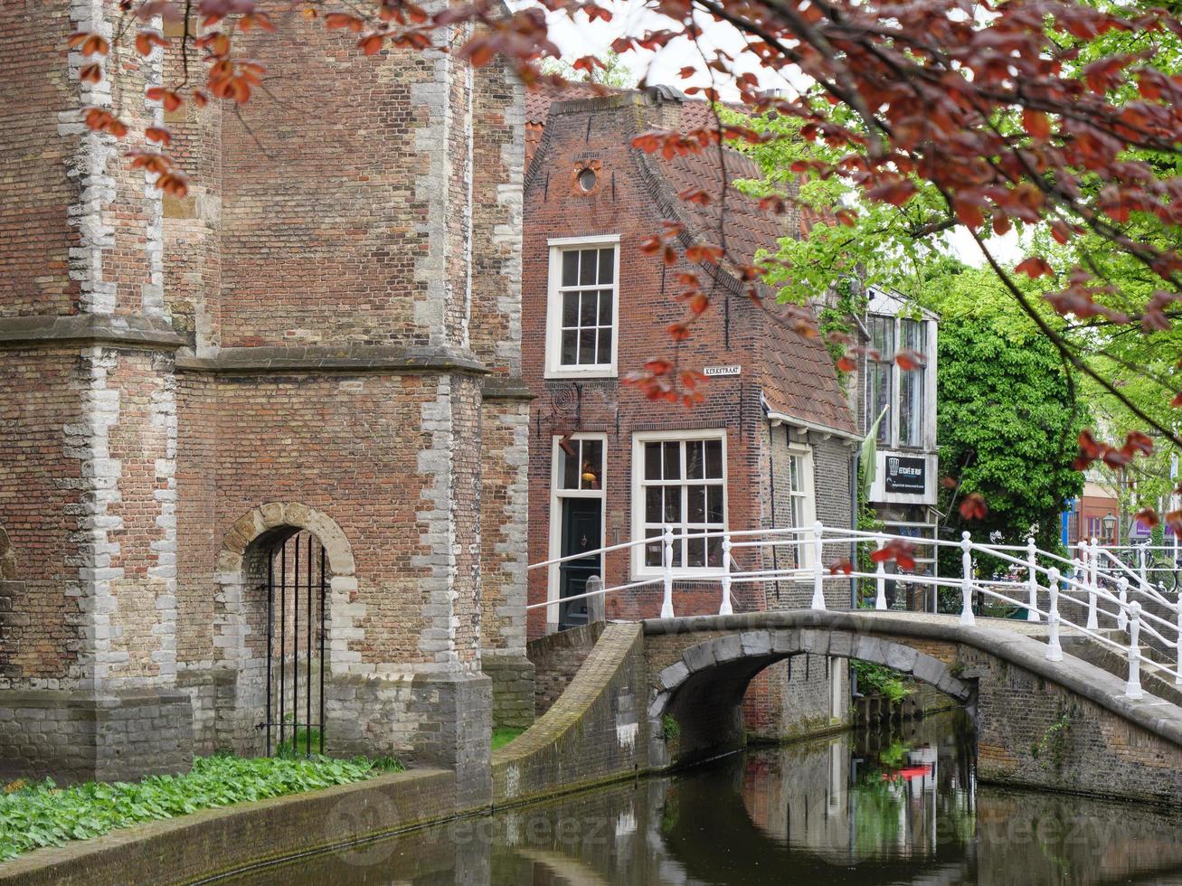 delft city in the nehterlands photo