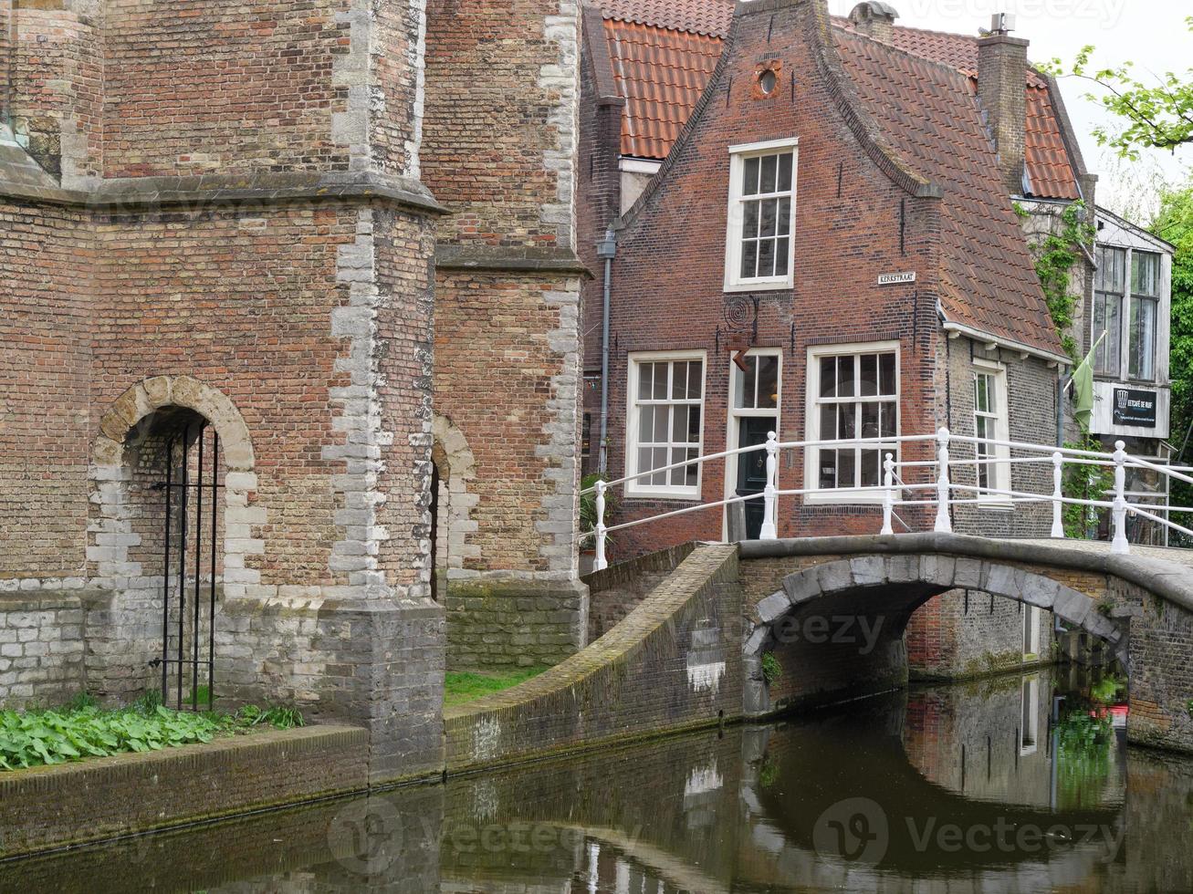 delft city in the nehterlands photo