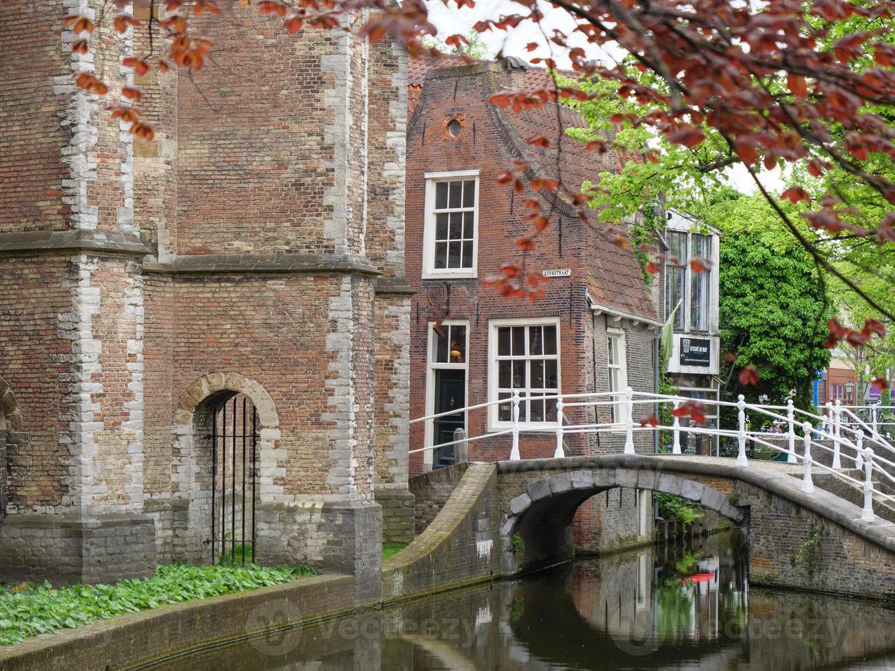 delft city in the nehterlands photo