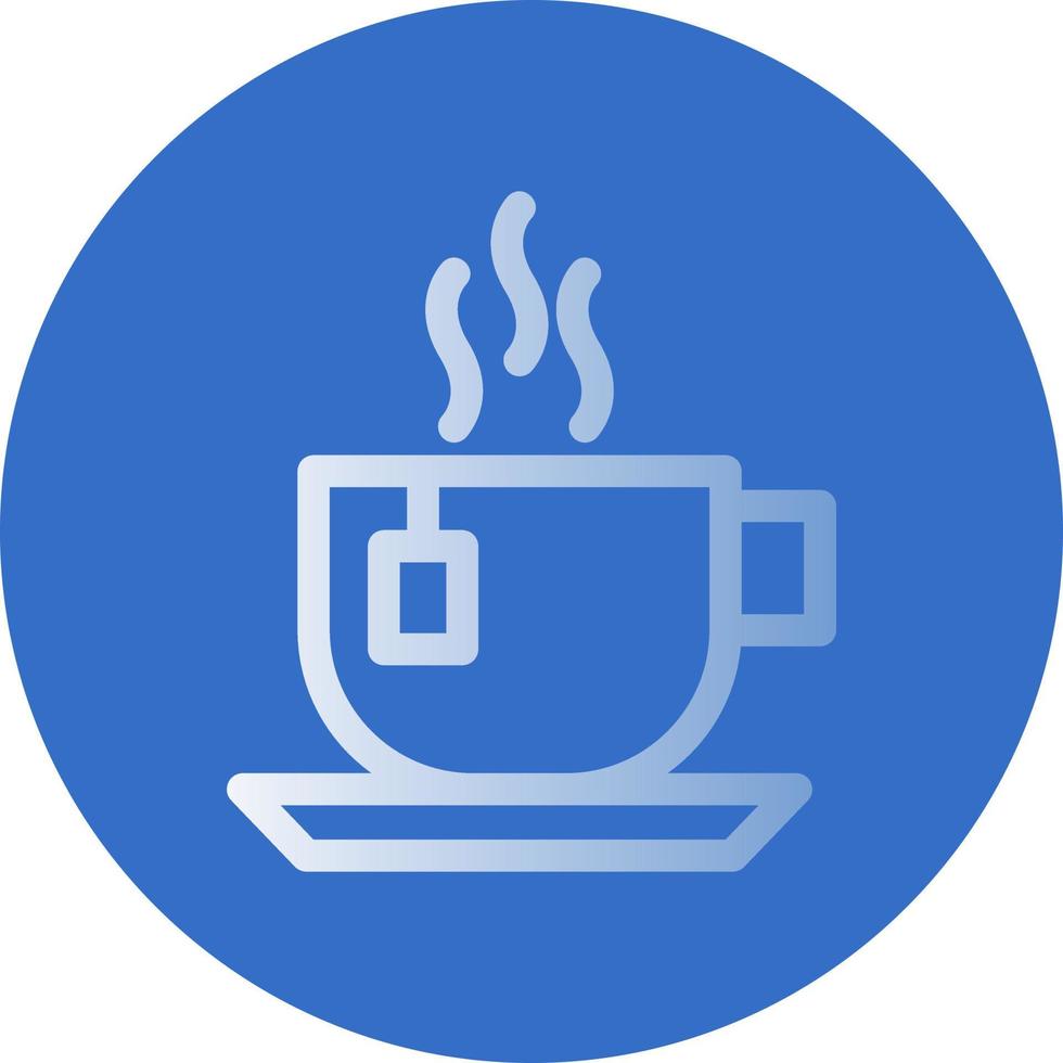 Afternoon Tea Vector Icon Design