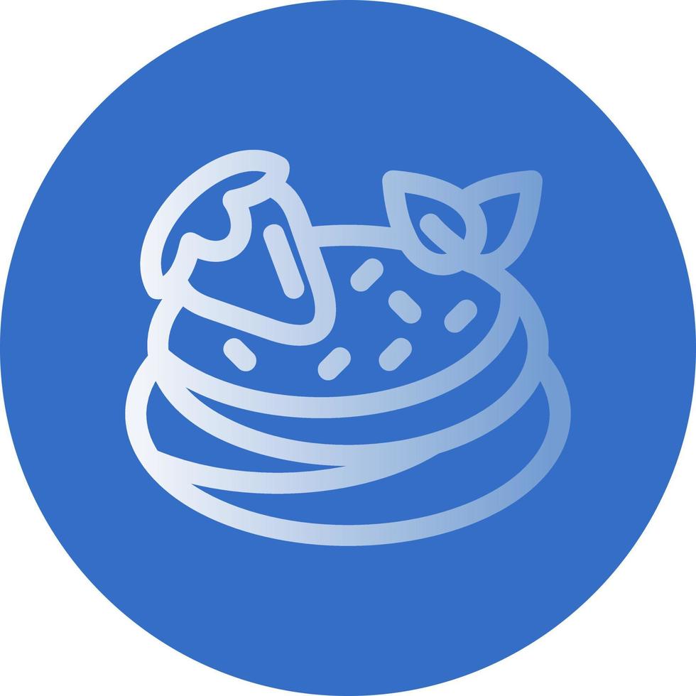 diseño de icono de vector de pavlova