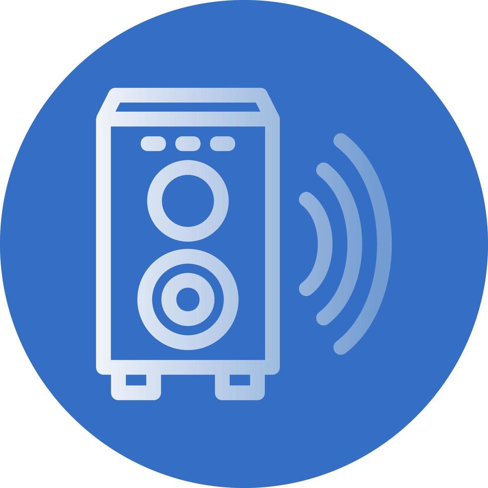 Speaker Vector Icon Design