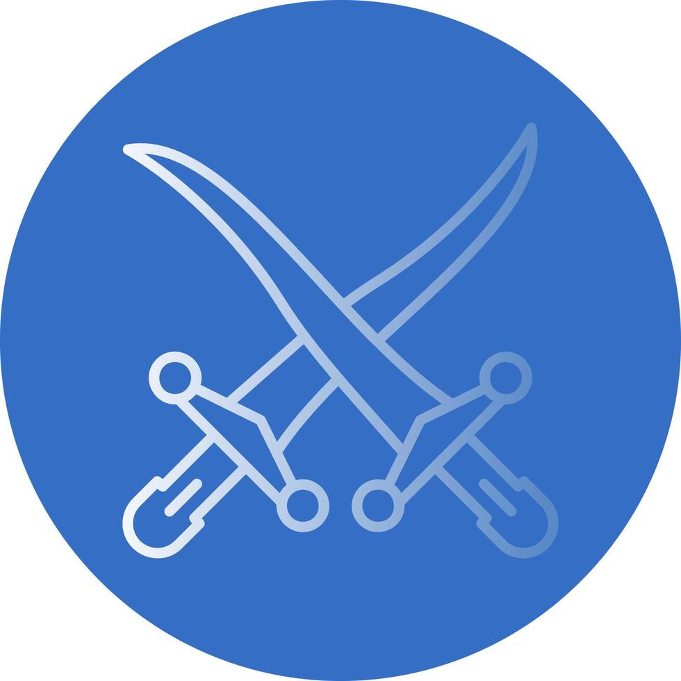 Swords Vector Icon Design