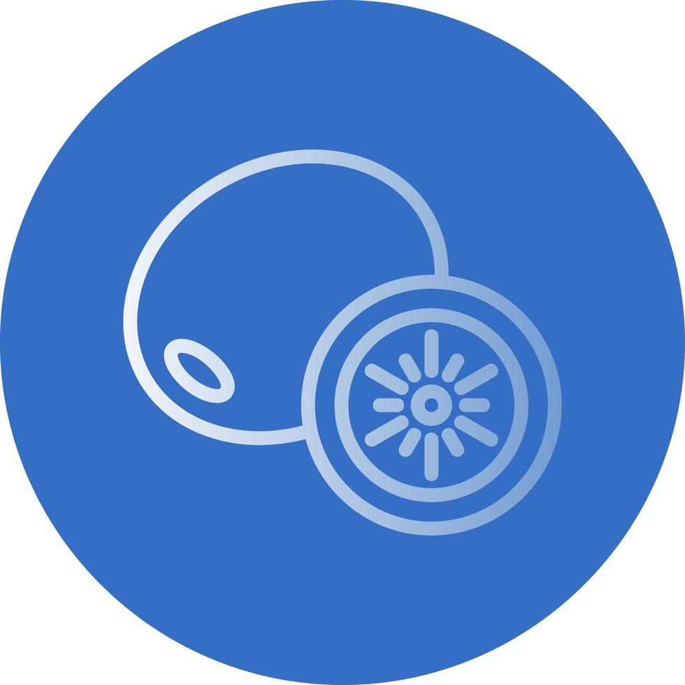Kiwi Vector Icon Design