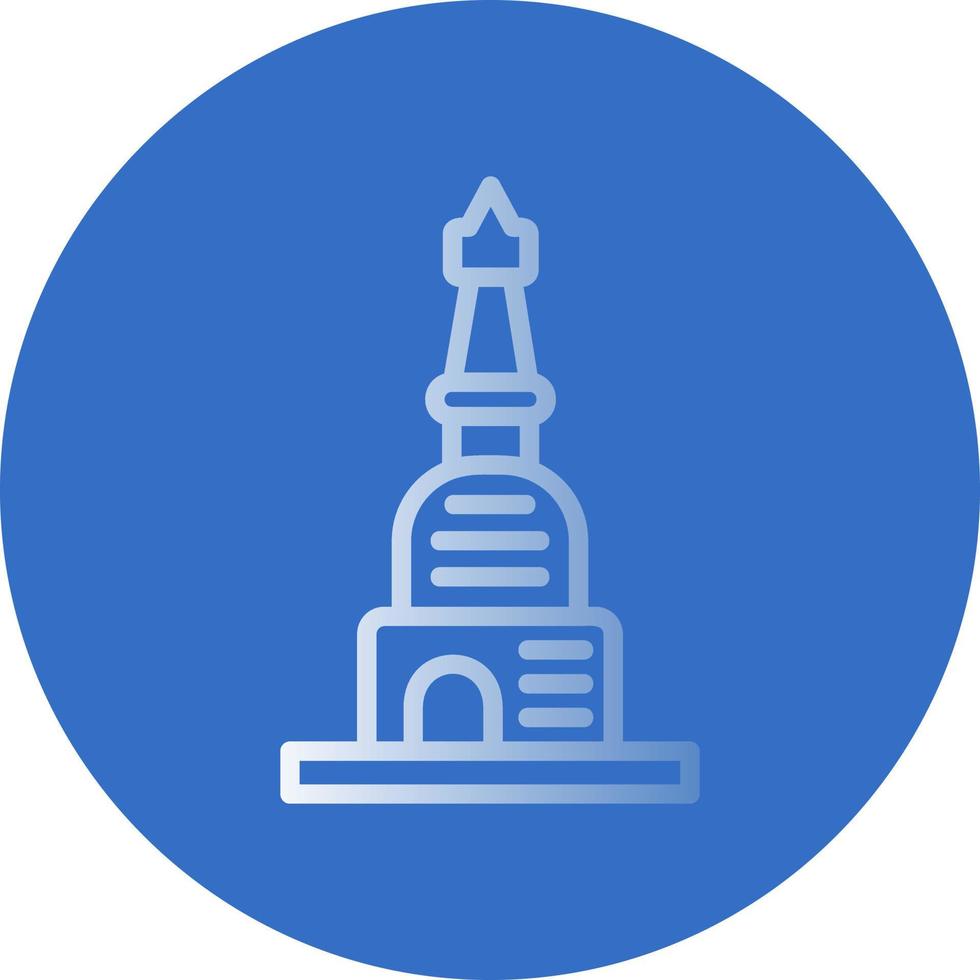 Stupa Vector Icon Design