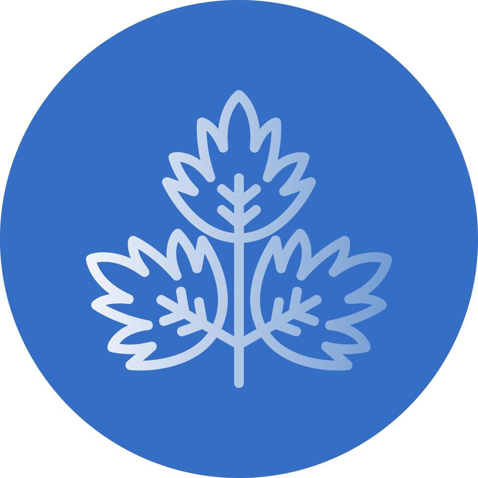 Parsley Vector Icon Design