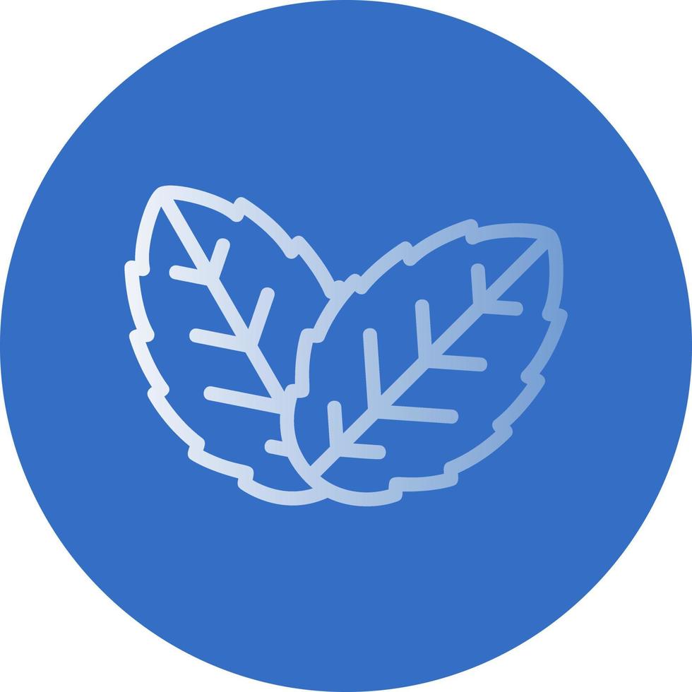 Herb Leaf Vector Icon Design