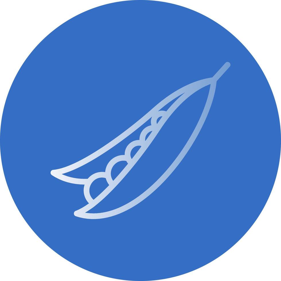 Peas Vector Icon Design