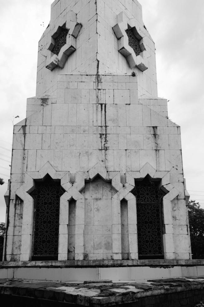 torre de a estaño mezquita, masjid a estaño Jacarta, Indonesia foto