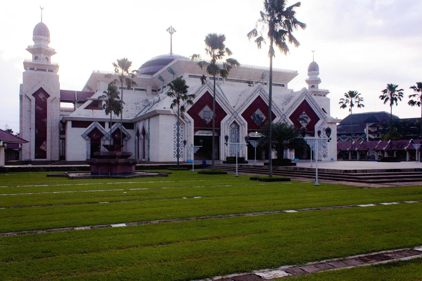 Beautiful AT TIN Mosque Jakarta, Islamic background Mosque photo