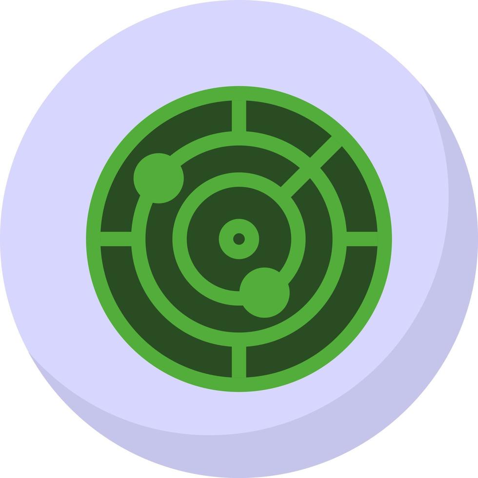 Radar Vector Icon Design