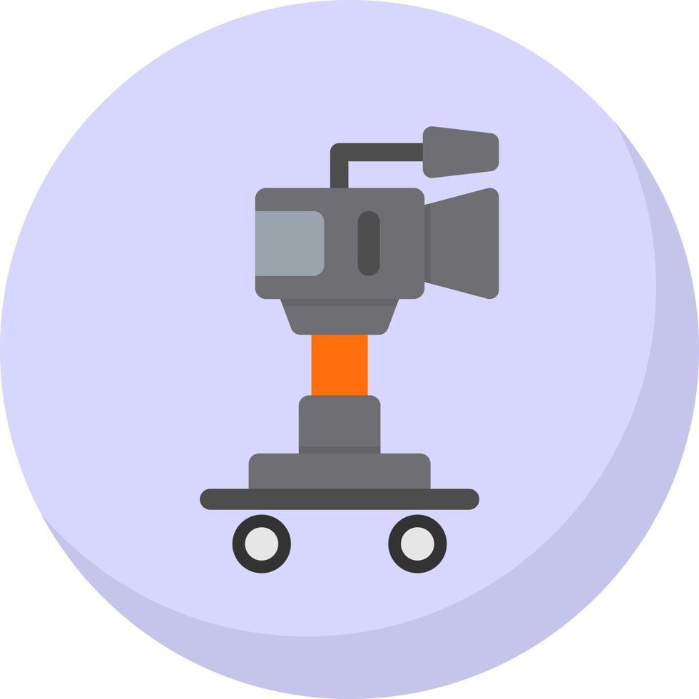 Camera Dolly Vector Icon Design