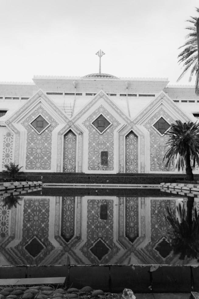 Beautiful AT TIN mosque Jakarta, Islamic background Mosque photo