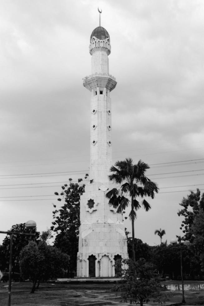 Dome Tower of AT TIN Mosque Indonesia photo