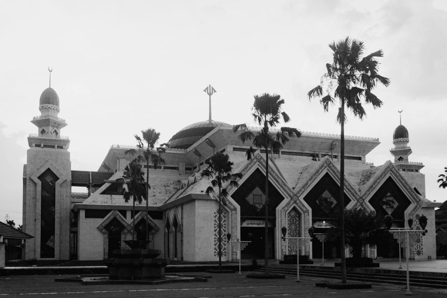 Beautiful AT TIN mosque Jakarta, Islamic background Mosque photo