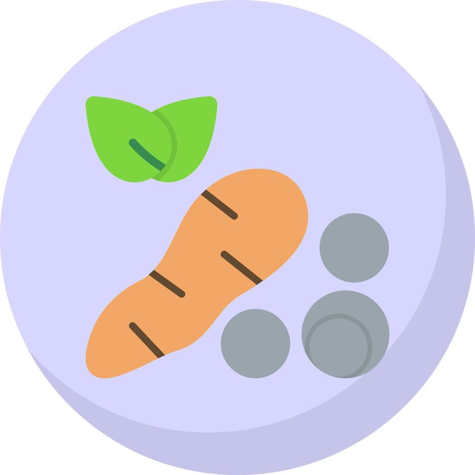 Tapioca Vector Icon Design