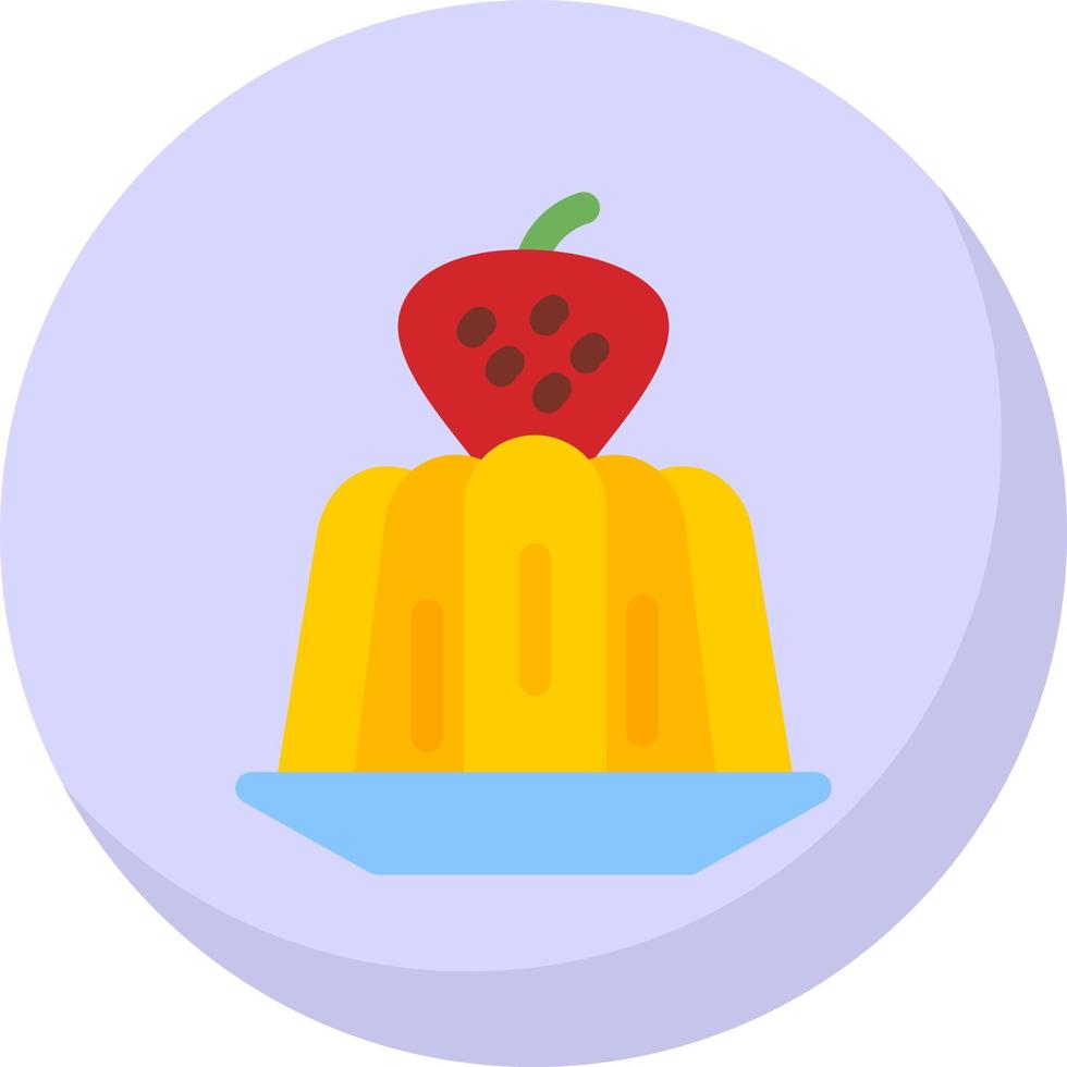 diseño de icono de vector de gelatina