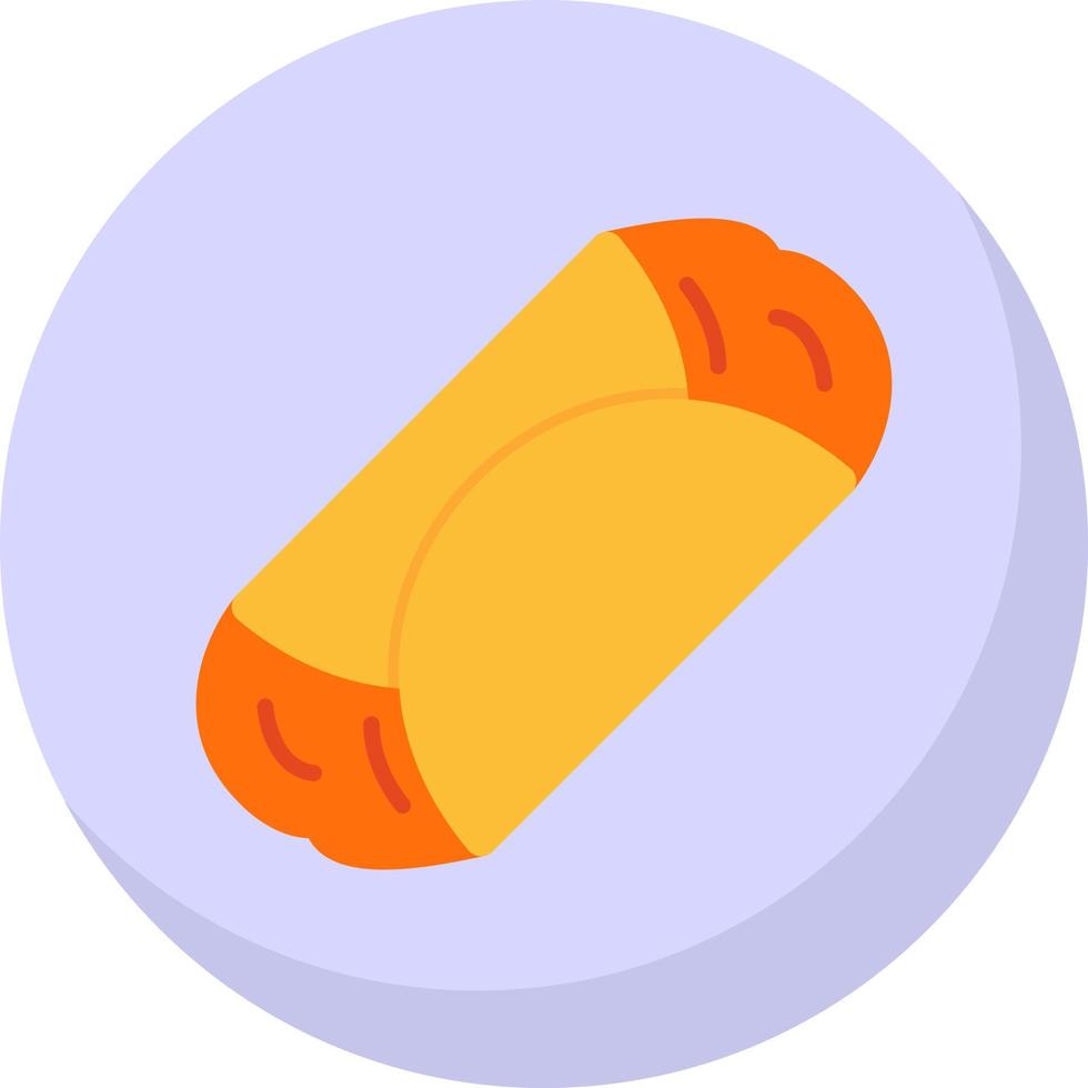 diseño de icono de vector de enchilada