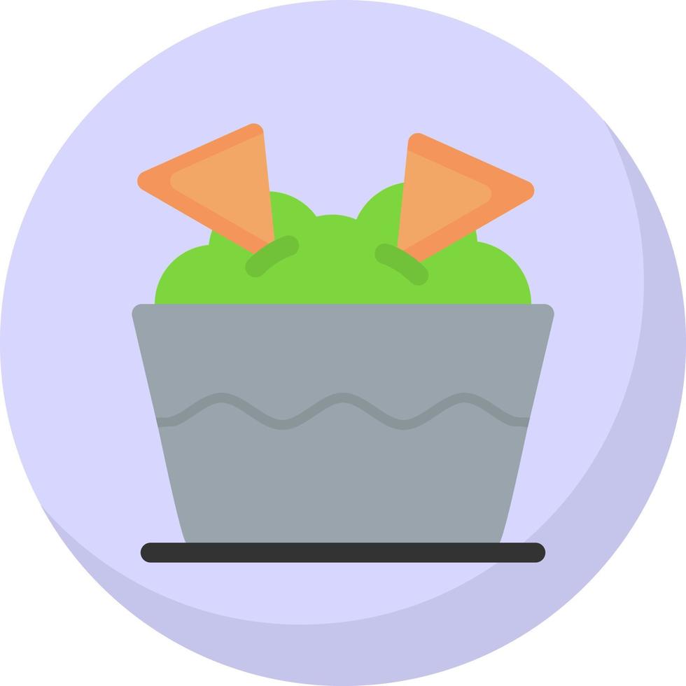 diseño de icono de vector de guacamole