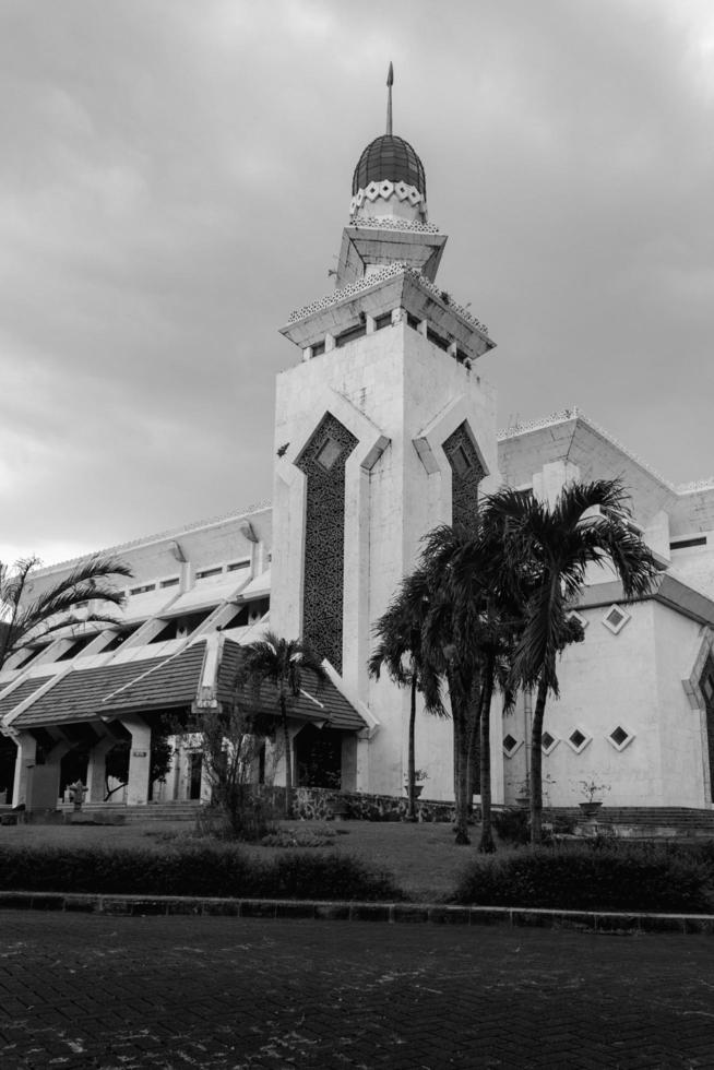 Beautiful AT TIN mosque Jakarta, Islamic background Mosque photo