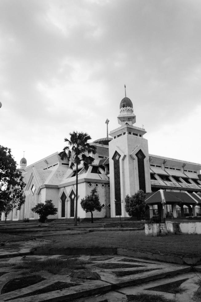 Beautiful AT TIN mosque Jakarta, Islamic background Mosque photo