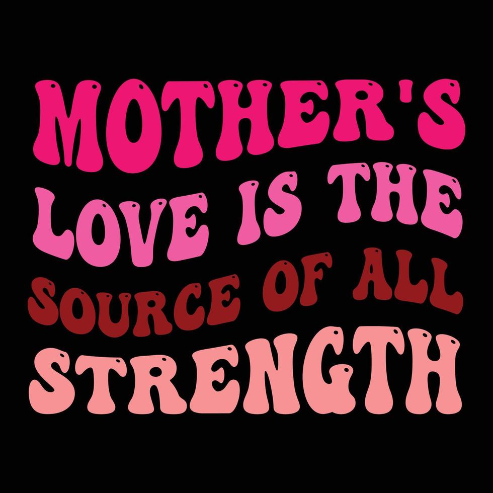 Mother's Day T-shirt Design vector