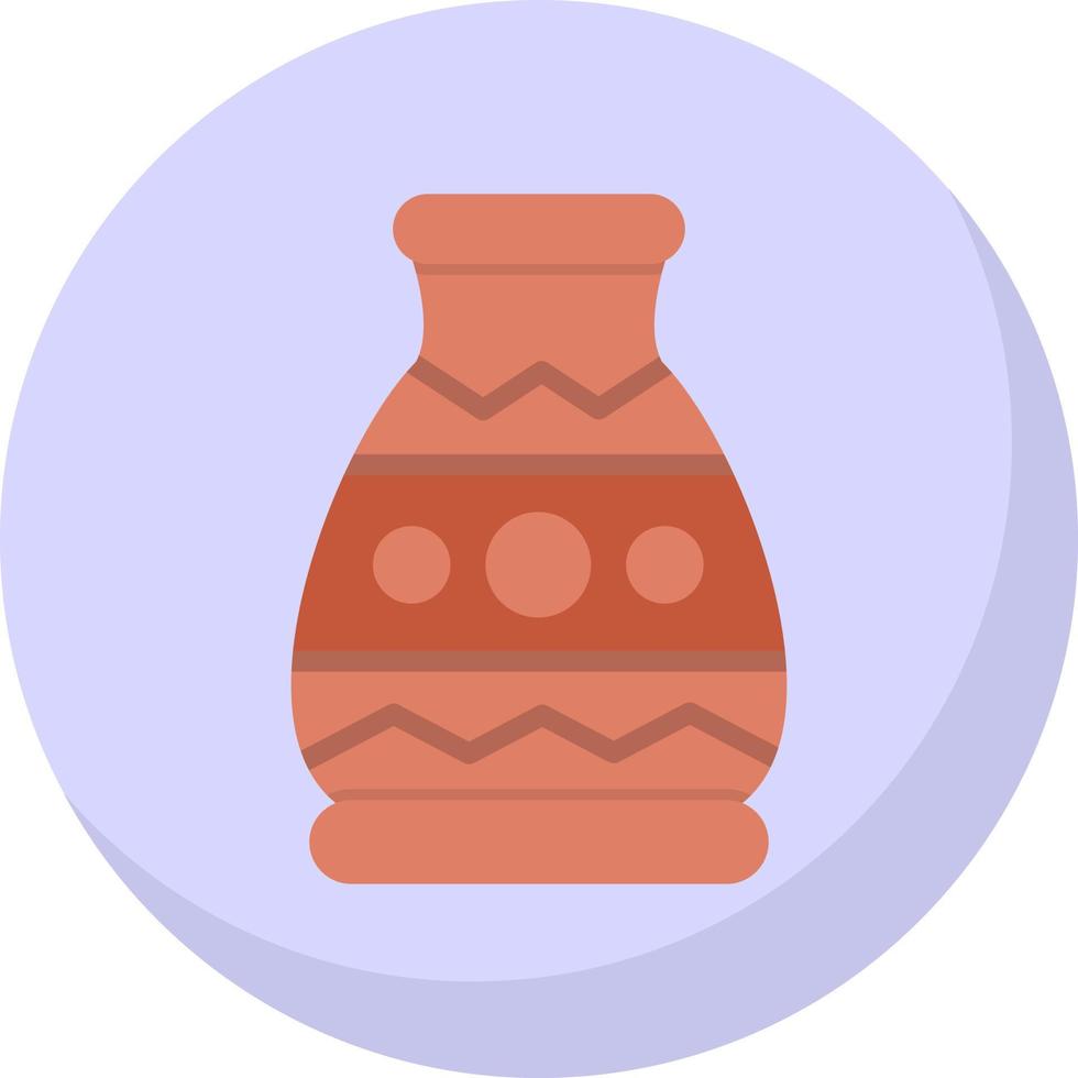 Amphora Vector Icon Design