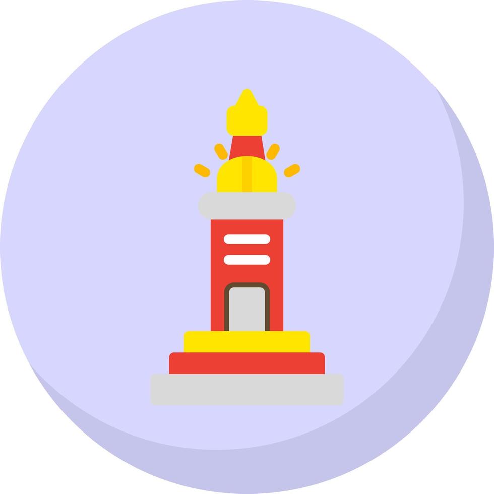 Lighthouse Of Alexandria Vector Icon Design