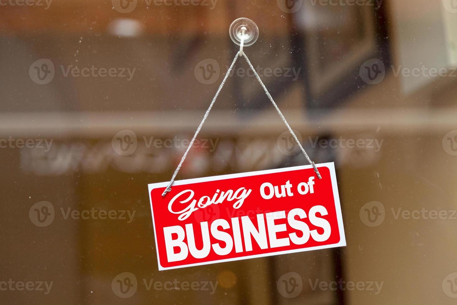 Going out of busines - Closed sign photo