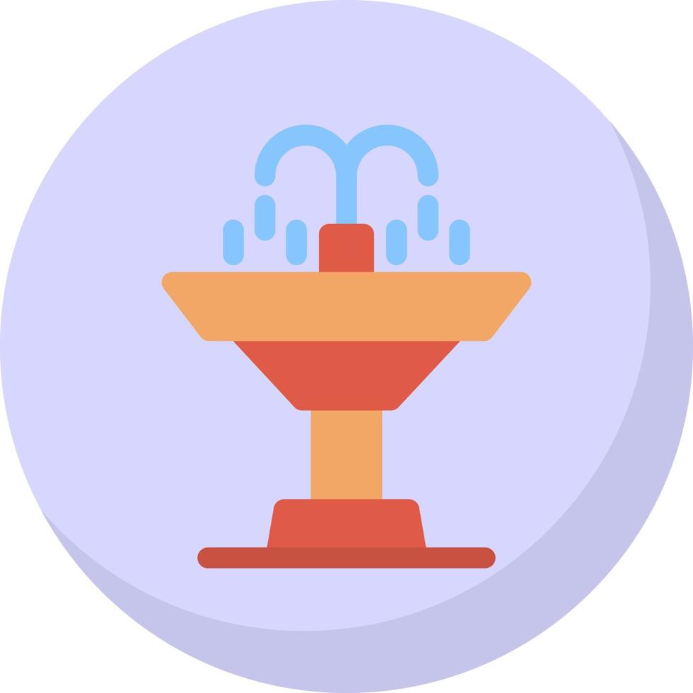 Fountain Vector Icon Design