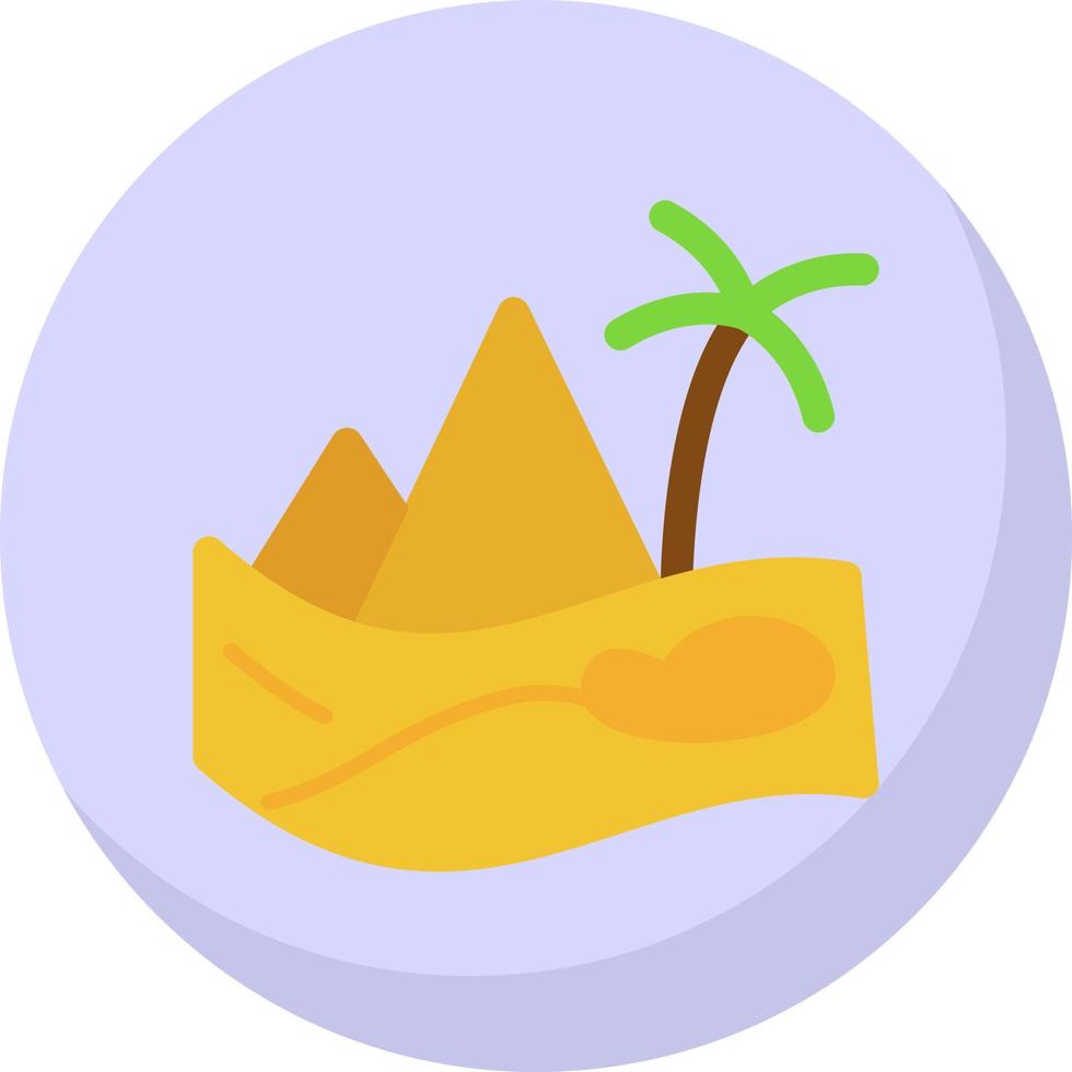 Desert Vector Icon Design