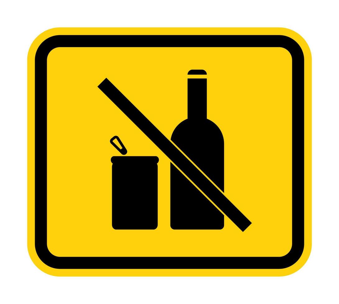 No alcohol sign, No Drinking alcohol vector