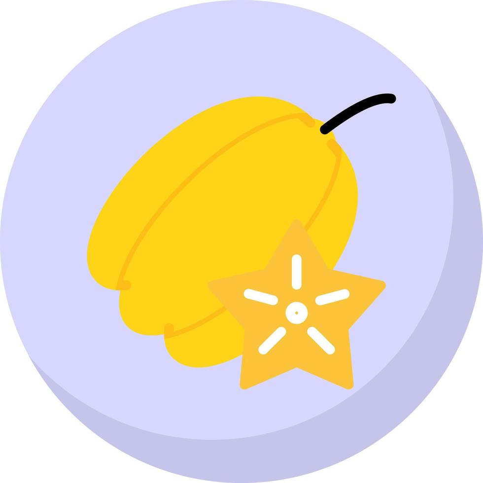 Carambola Vector Icon Design