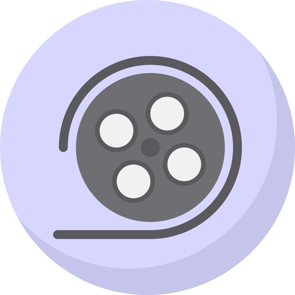 Film Reel Vector Icon Design