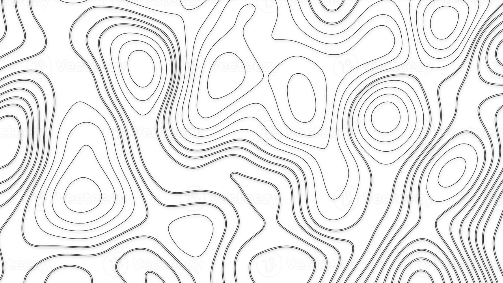 Background of the topographic map. Vintage outdoors style. Geographic abstract grid. Line topography map contour background. photo