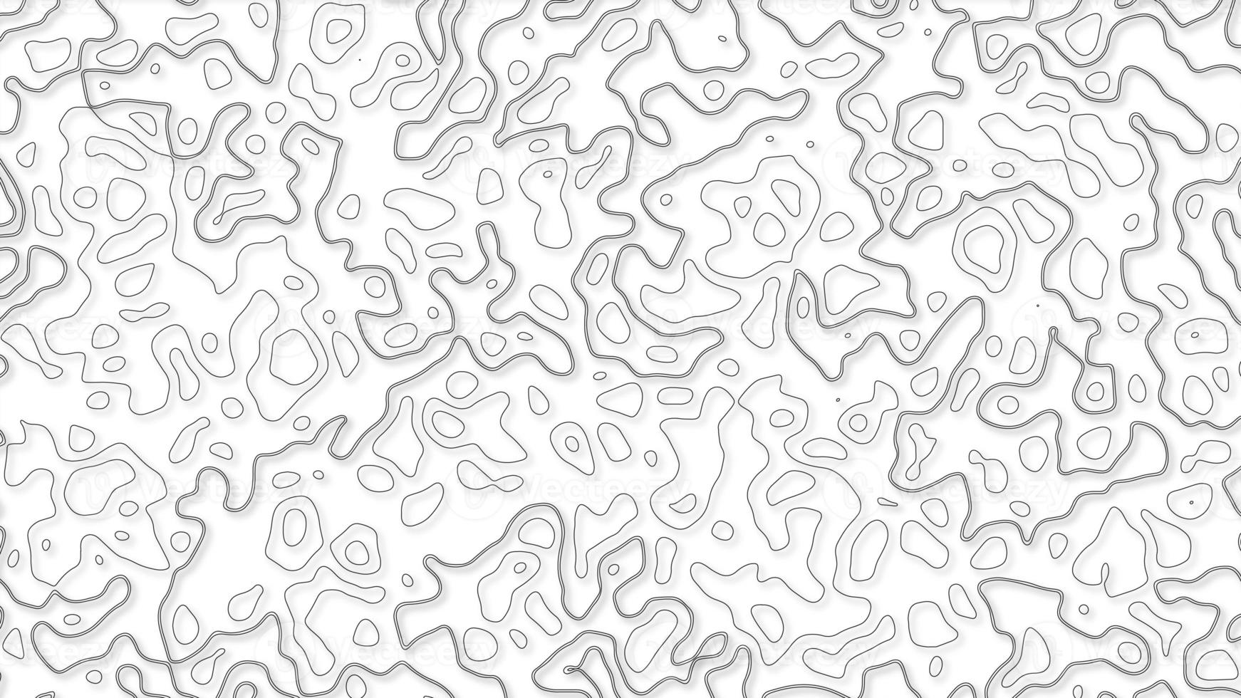 Background of the topographic map. White wave paper curved reliefs abstract background. Topography and geography map grid abstract backdrop. Business concept. Abstraction with place for text. photo