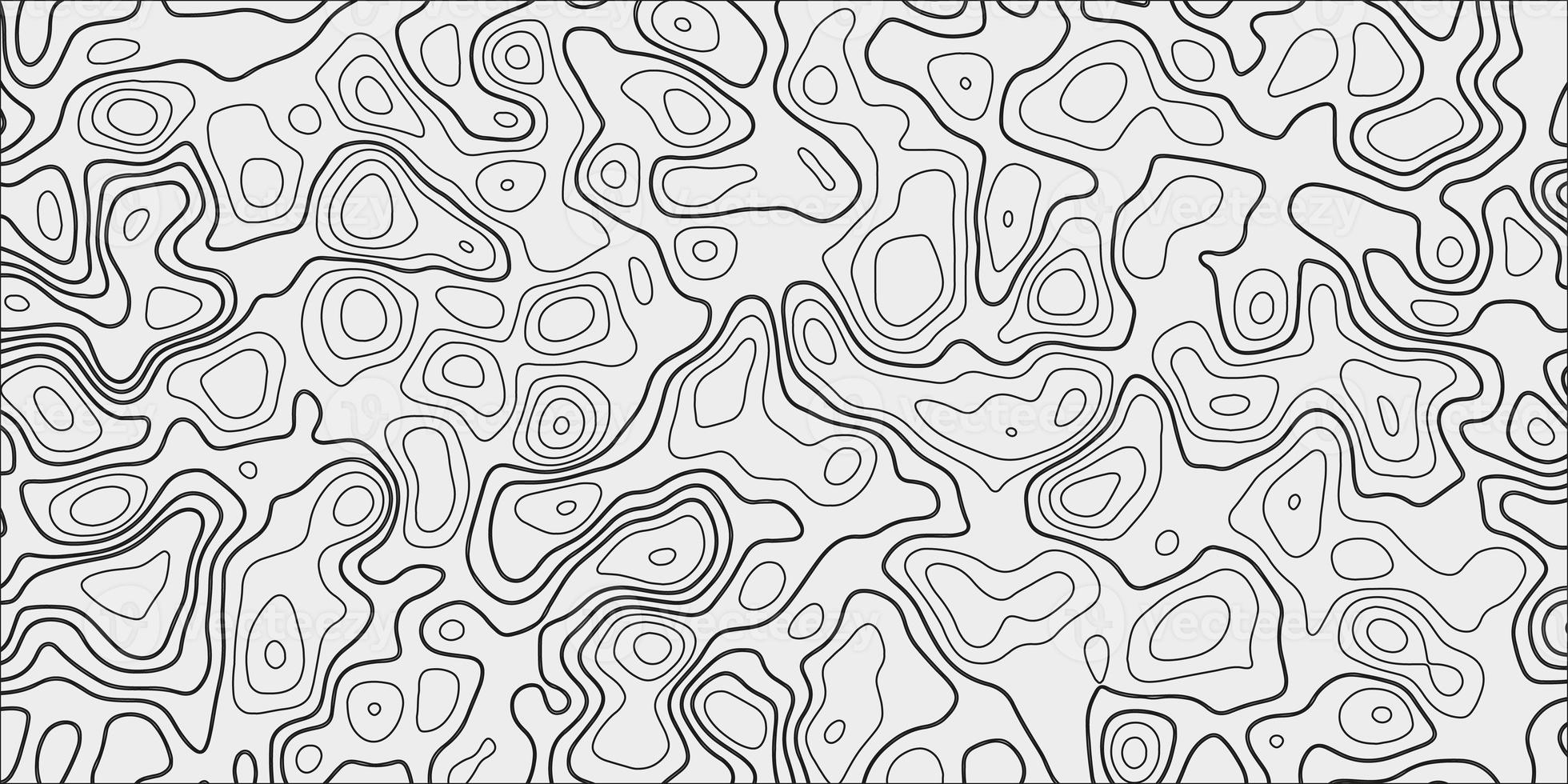 Background of the topographic map. White wave paper curved reliefs abstract background. Topography and geography map grid abstract backdrop. Business concept. Abstraction with place for text. photo