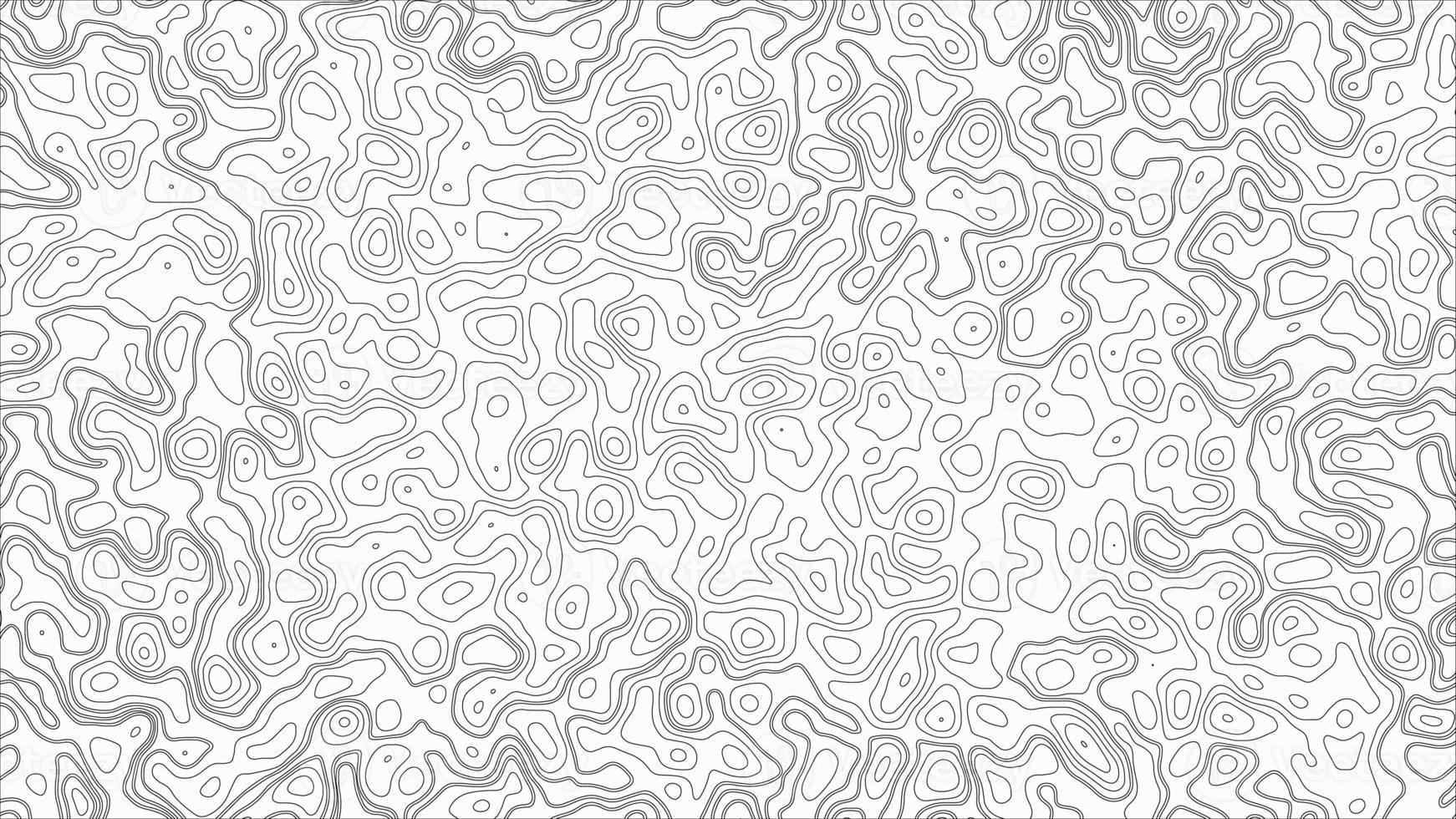 Abstract topographic contours map background. Geographic mountain relief. Modern blank detailed topographic contour map subtle white background. photo