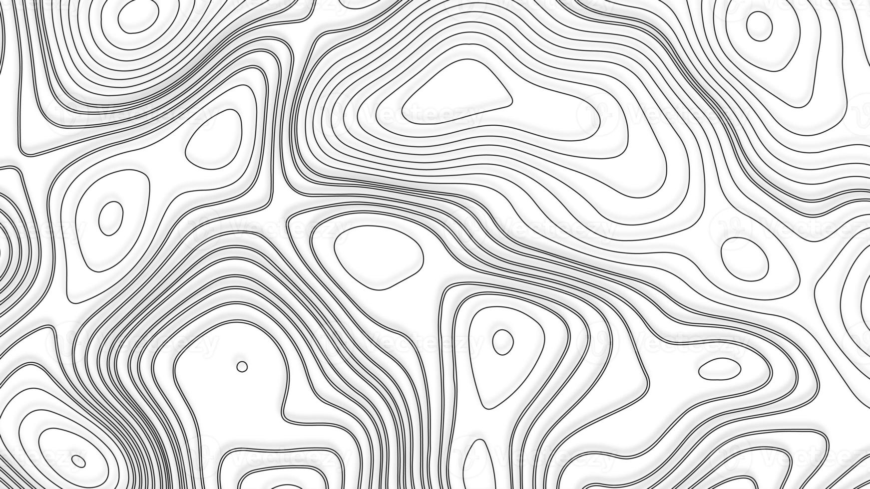 Abstract topographic map background. Abstract topographic map background. Imitation of a geographical map. Geographic map conceptual design. Elegant background for presentations photo