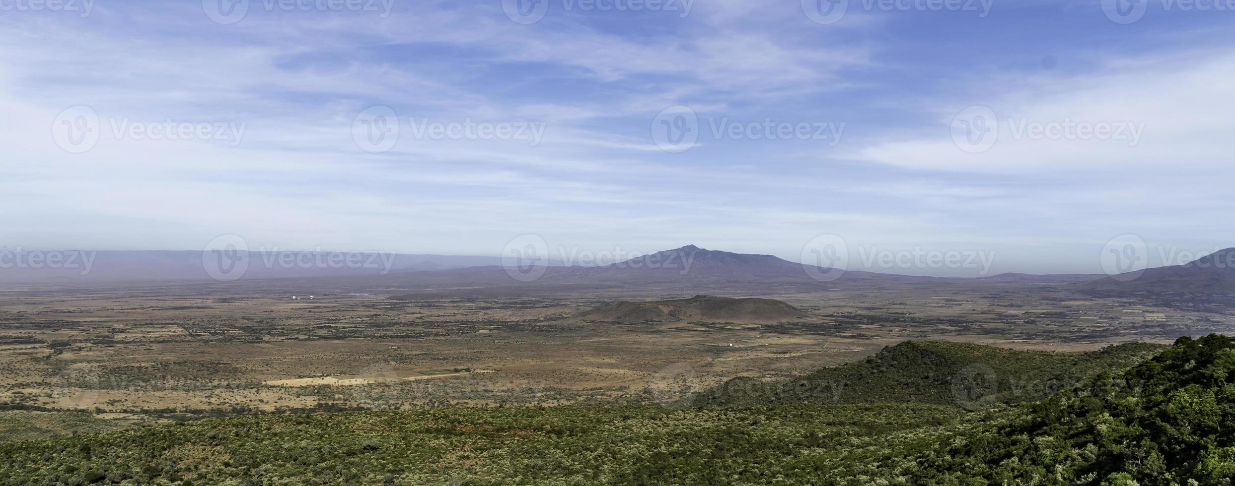 The Great Rift Valley in Kenya, Africa. photo