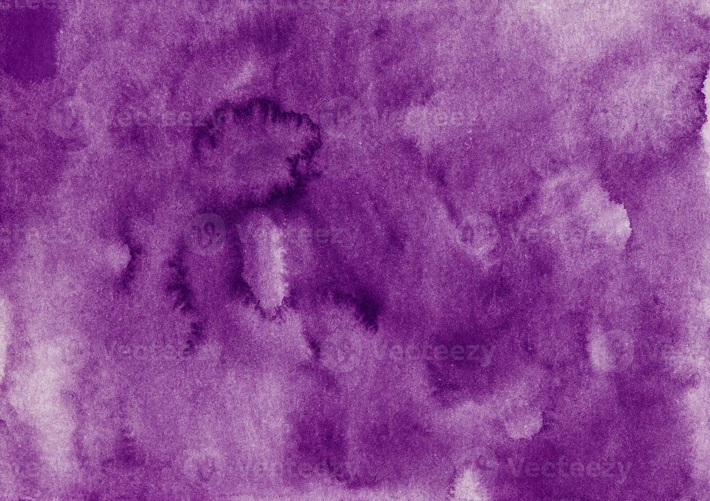 Watercolor liquid dusty purple background texture. Aquarelle abstract old purple backdrop. photo