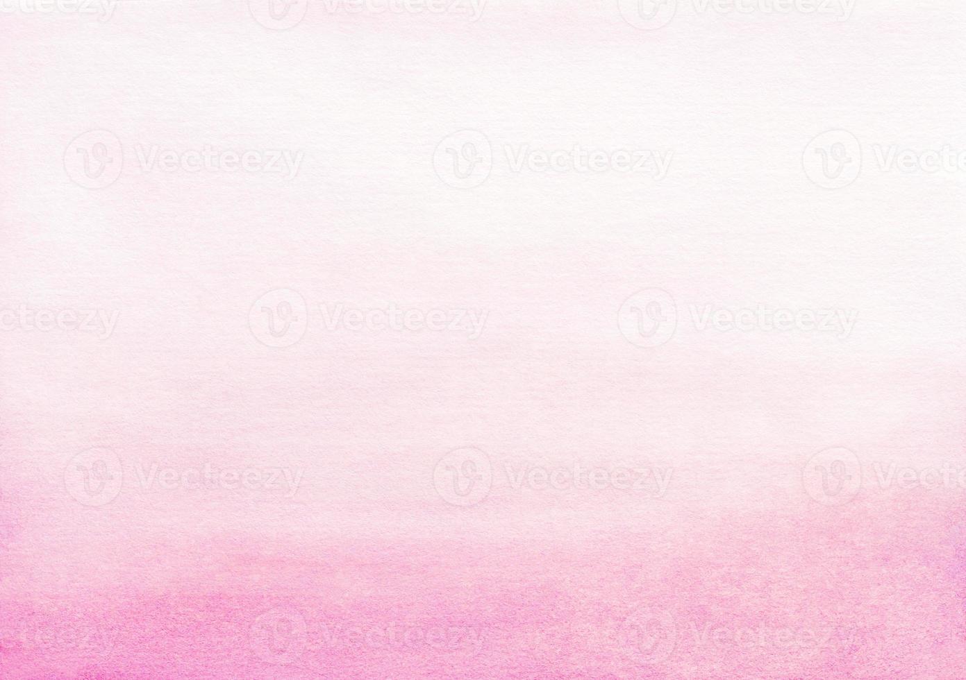 Watercolor light pink gradient background texture. Watercolour abstract pastel fuchsia ombre backdrop. photo