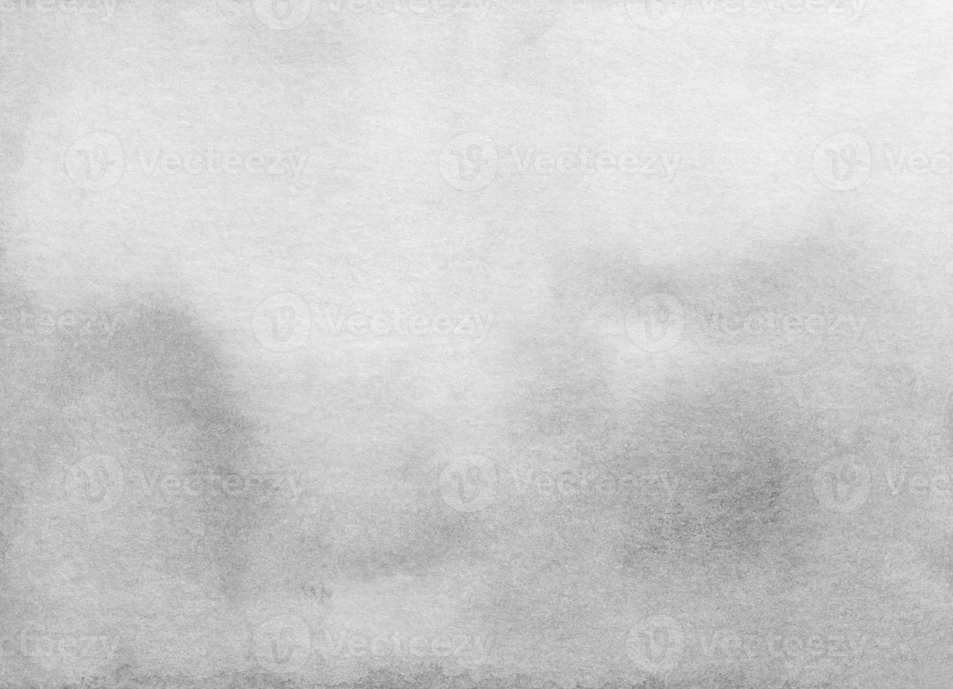 Watercolor light gray gradient background texture. Black and white