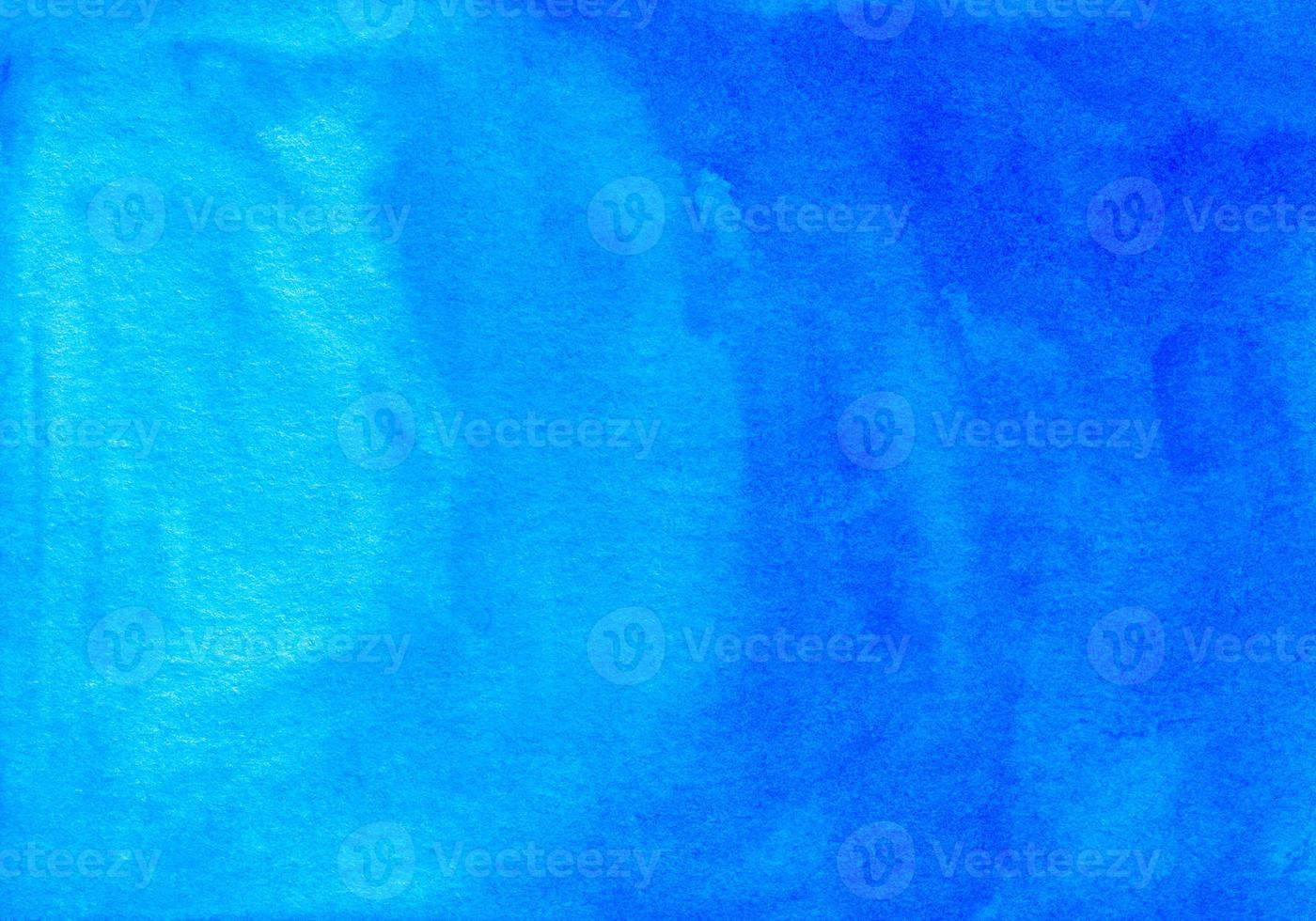 acuarela azul y turquesa degradado antecedentes textura. acuarela resumen azul claro fondo. manchas en papel foto