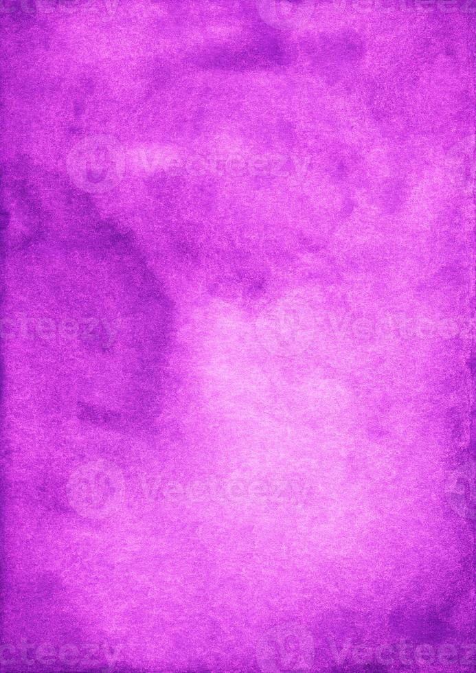 Watercolor bright fuchsia background texture with space for text. Aquarelle abstract pink gradient backdrop. photo