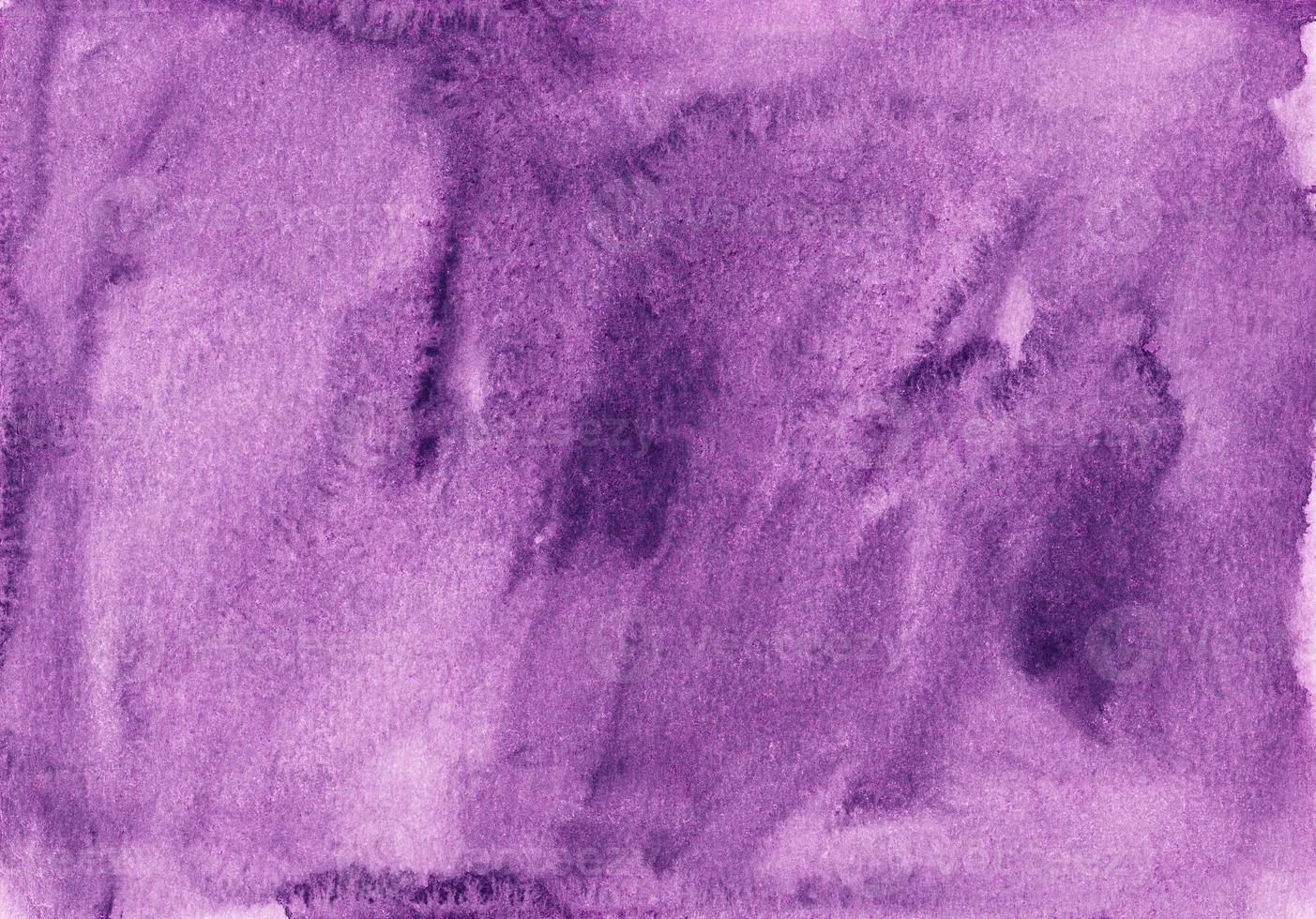 Watercolor dark purple liquid background texture. Aquarelle abstract dirty crimson backdrop. photo
