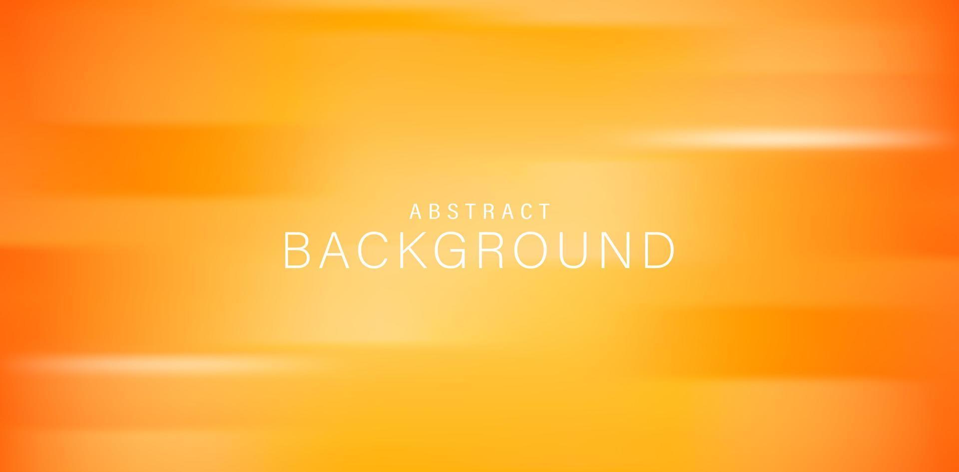 Vector illustration abstract orange background with bokeh blurred ...