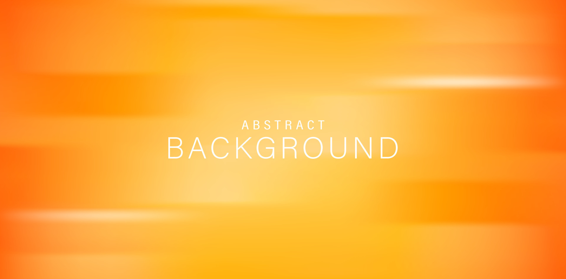 Vector illustration abstract orange background with bokeh blurred ...